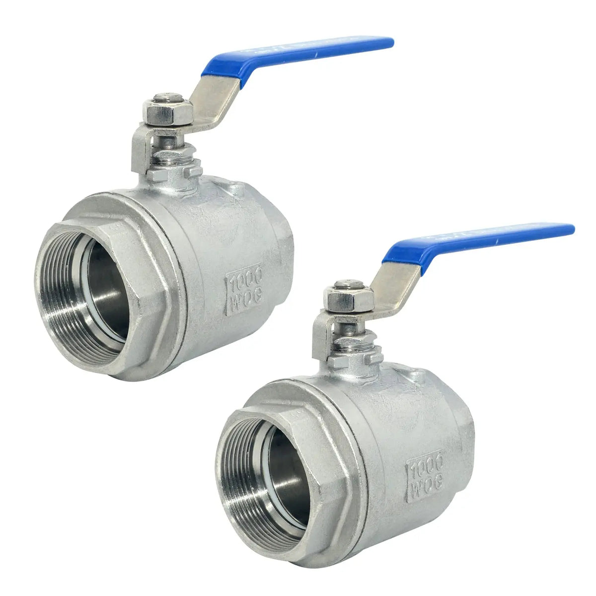 Multi-size 3/4" BSP NTP WOG1000 Thread Stainless Steel Ball Valve for Water Pipe Connections SS304 2way 1pc 2pc Ball Valve MegaBDM
