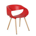 Nordic Low Price Dining Chair Restaurant Plastic Chairs Modern Plastic Chairs Dining Room Furniture Factory Direct