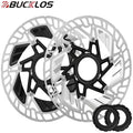 BUCKLOS Bicycle Brake Rotor 160mm Centerlock Rotors for Mountain Road Bike Ultralight Mtb Disc Brake Parts Cycling Accessories