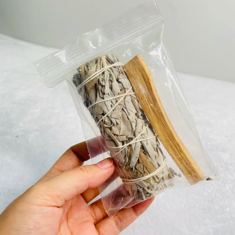 White Sage Palo Santo Kit Aromatic Use