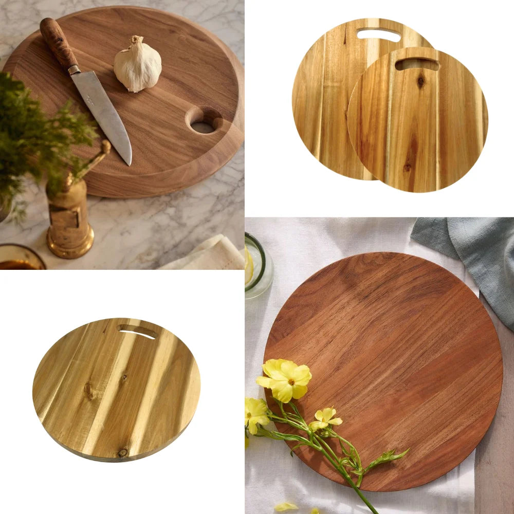 A high-quality long-lasting and eco-friendly oak cutting board that fits perfectly with any kitchen style
