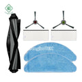 Fit for Ecovacs OZMO U2 / U2 Pro Main Roller Side Brush Hepa Filter Mop Cloth Kit Replacement Robot Vacuum Cleaner Spare Parts