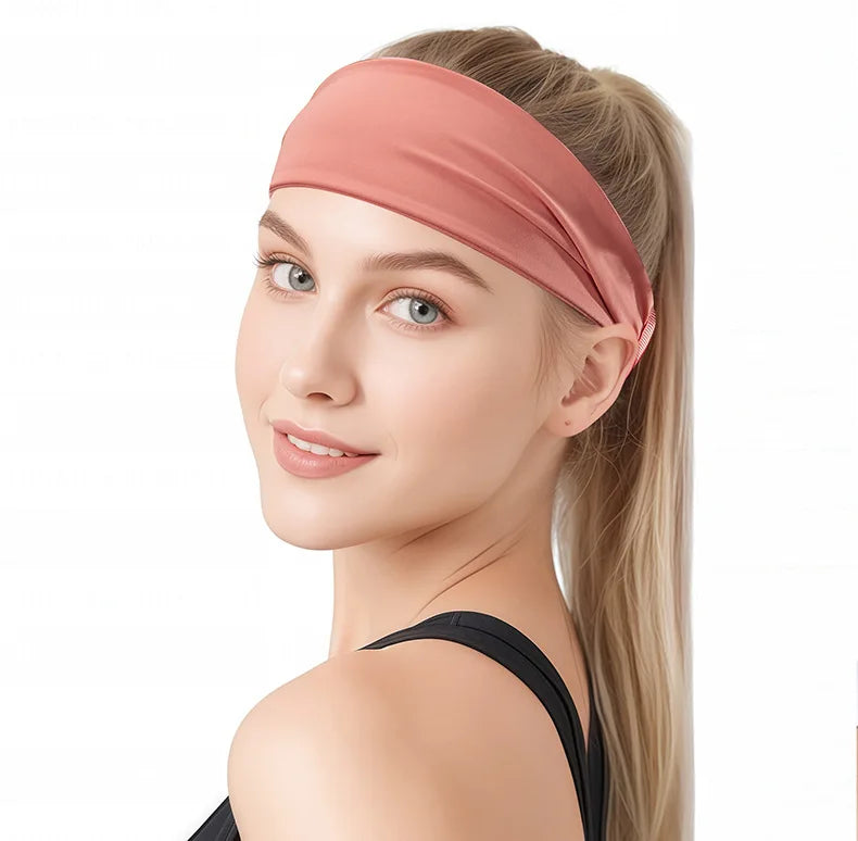 Sports Summer Sweat-absorbing Headscarf Sweat-guiding Headband Running Yoga Men and Women