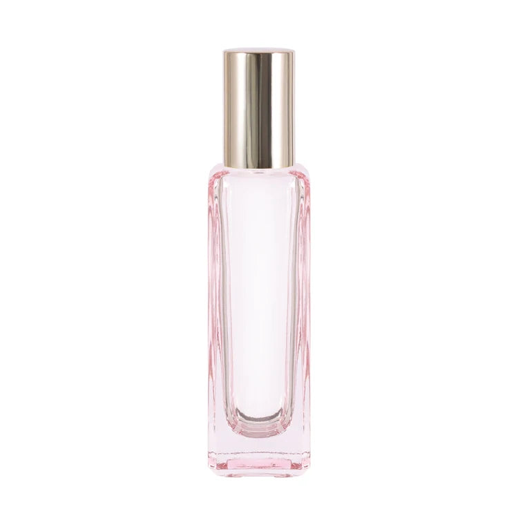 In Stock Colorful Pink Matte Black Yellow Blue Red Parfum Glass Bottle 30ml Empty Refillable Spray Perfume Bottles for Wedding