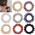 Fashion Decorative Ponytail Holder Elastic Crystal Hair Accessories