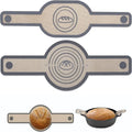 Round Oval Sheets Reusable Baking for Dutch Oven Long Handle to Transfer Sourdough