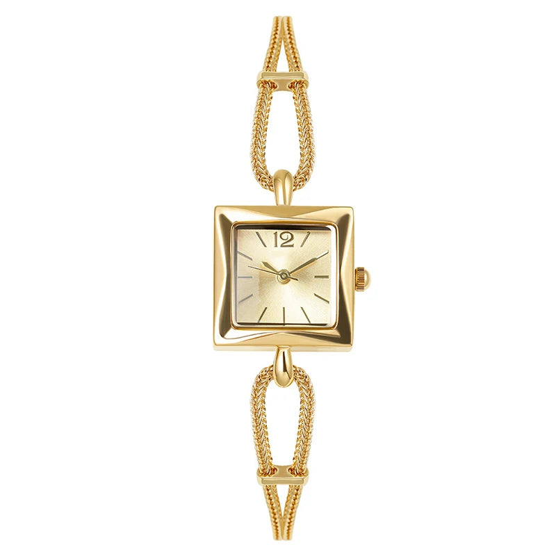 2023 New Simple Temperament Watch Women's Ins Niche Design Bracelet Watch square Watch