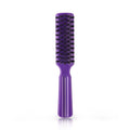 Best Selling Salon Purple Plastic Nylon Bristle Clean Hair Brush on Sale
