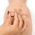 Replaceable Eyelid Dummy Head Practice Mannequin Doll Head for Eyelash Extension Silicone Mannequin Head