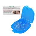 Anti Snoring Tongue Device | Silicone Tongue Stabilizer for Sleep Apnea and Snore Relief | Reusable Night Sleep Aid
