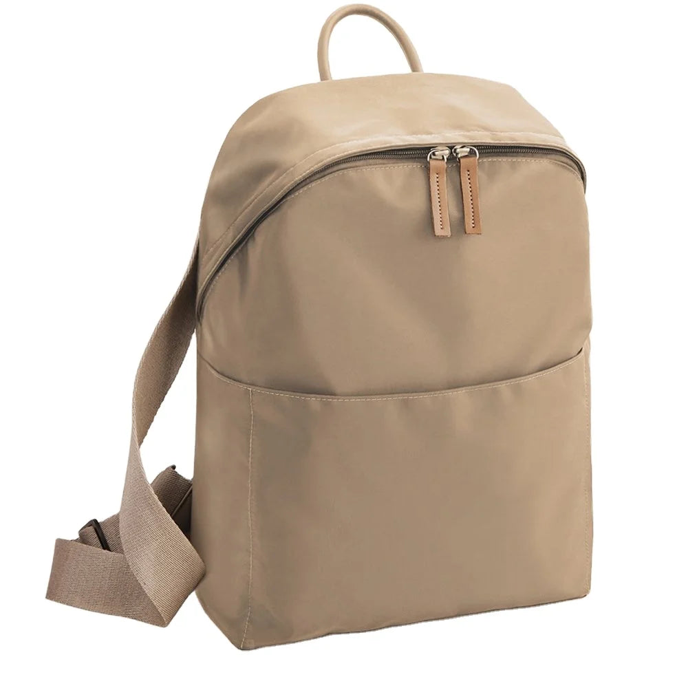 Foldable Small Anti-Theft Vintage Waterproof Canvas Zipper Closure Custom Logo Hiking School Travel Backpack for Women