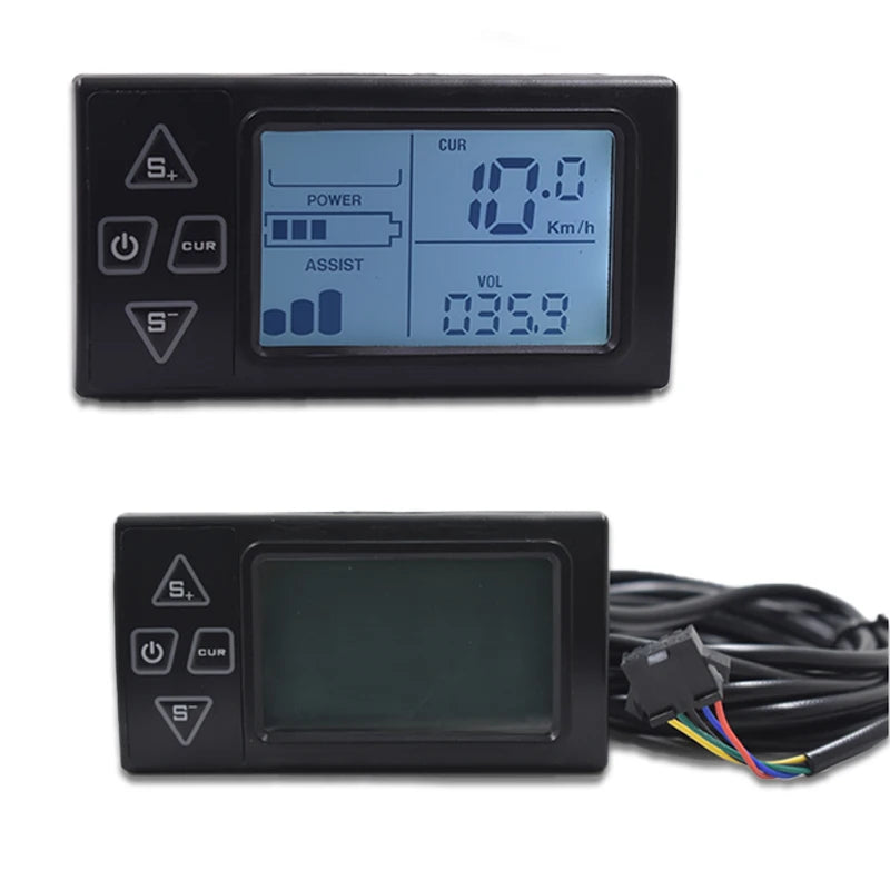 S861 Wired Stopwatch Cycling Computer High Definition Display for E-Bike & Scooter Easy Digital Smart Usb Cycling Accessories