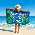 Single-Sided Digital Print Beach Towel Full Color Children Beach Towel Sublimation Print Beach Towel