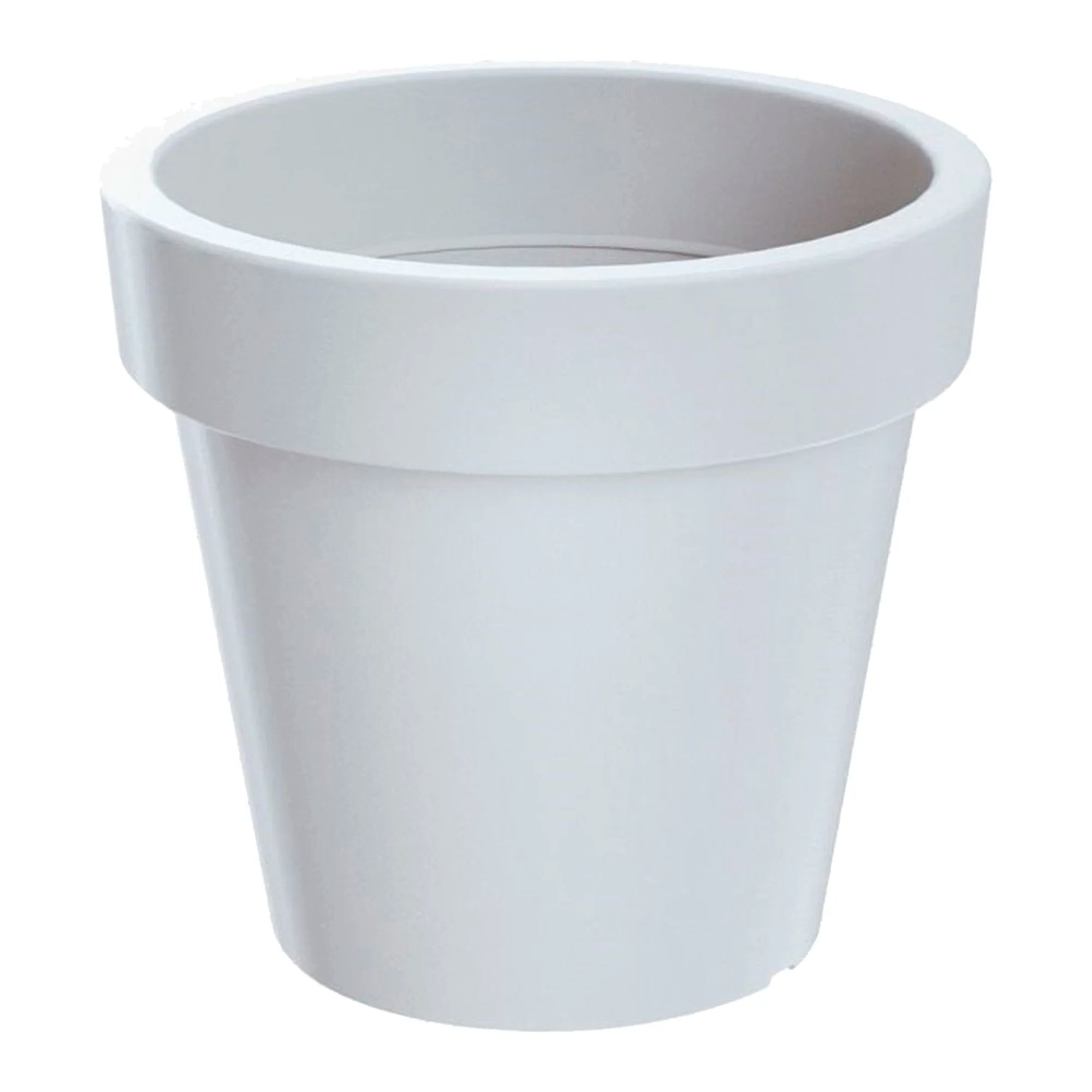 LEXO ROUND 212L. planter dimensions (mm) 800x800x740 color White