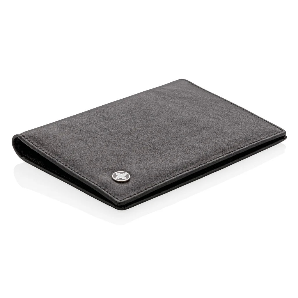 For Swiss Peak Promotional RFID Passport Wallet for Holding Certificates and Documents