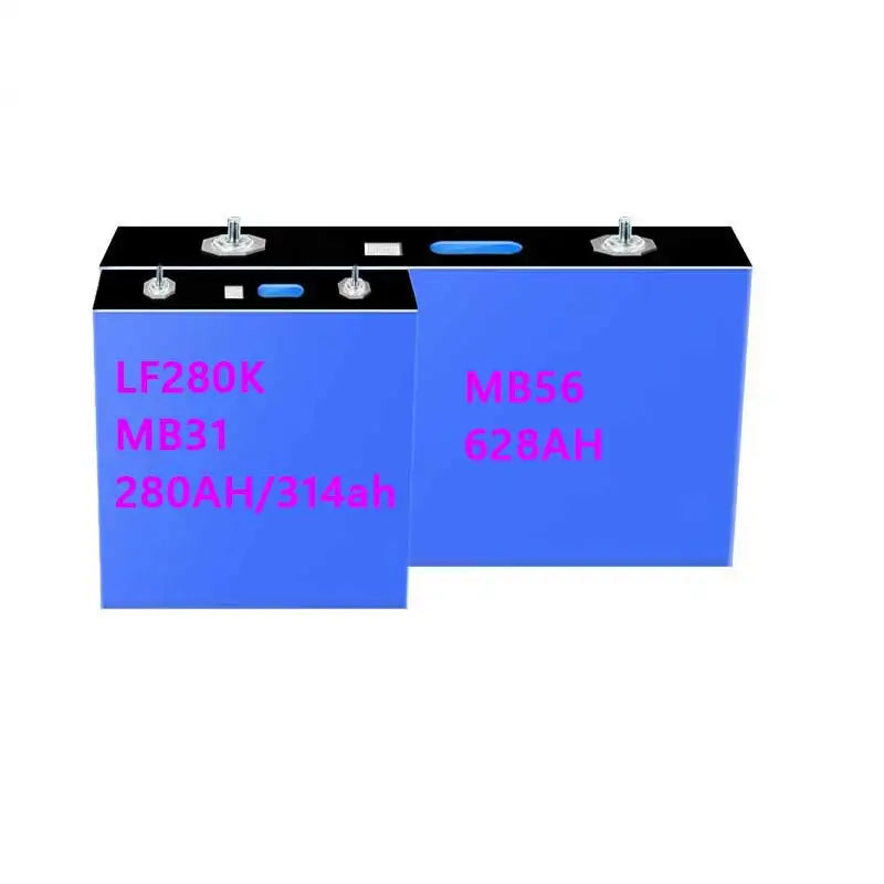 MB56 560Ah LF628K 628Ah 3.2V Prismatic LiFePO4 Lithium Battery Cell 8000 Cycles Solar Energy Storage MegaBDM
