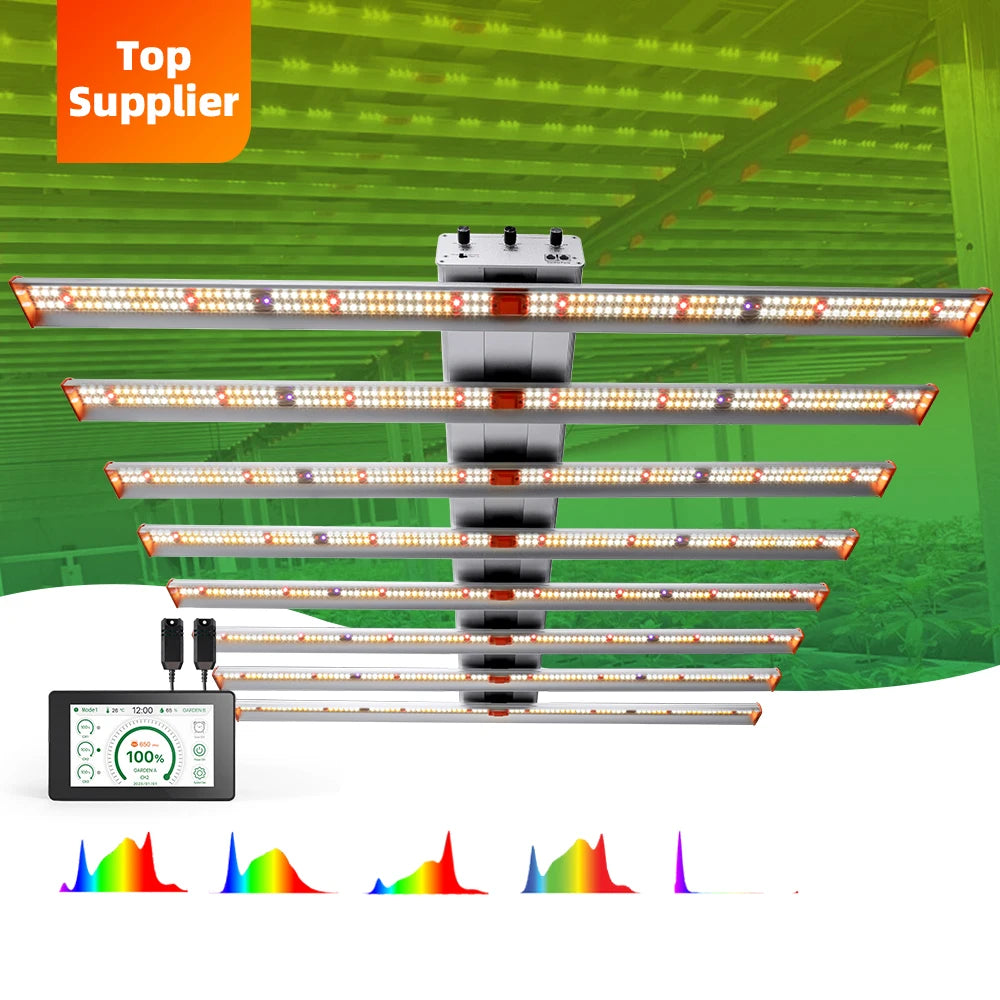 Custom Horticulture High PPF Dimmable 1000W Grow Light Full Spectrum UV IR Led for Hydroponic