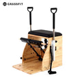 Stable Wooden Home Fitness Pilates Reformer Chair for Exercise for Home Gym Use