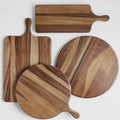 Vietnam-Made Durable Solid Walnut Wood Chopping Block Steak Board for Beef Cutting and Engraving