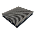 Modern Distressed Outdoor Waterproof Anti-Slip Square Hollow Decorative WPC Decking Easy Interlocking Installation