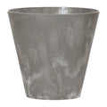 TUBUS BETON EFFECT 7L. planter dimensions (mm) 250x250x233 Marengo color