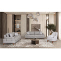 Best Seller DOSIN Chesterfield Modern Three Seat Modular Sofa Set Italian Style Wood Furniture Apartment Living Room Hotel