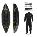 LST Inflatable Stable Light Weight Floating Boat Packraft for 1 Person Fishing Cheap China
