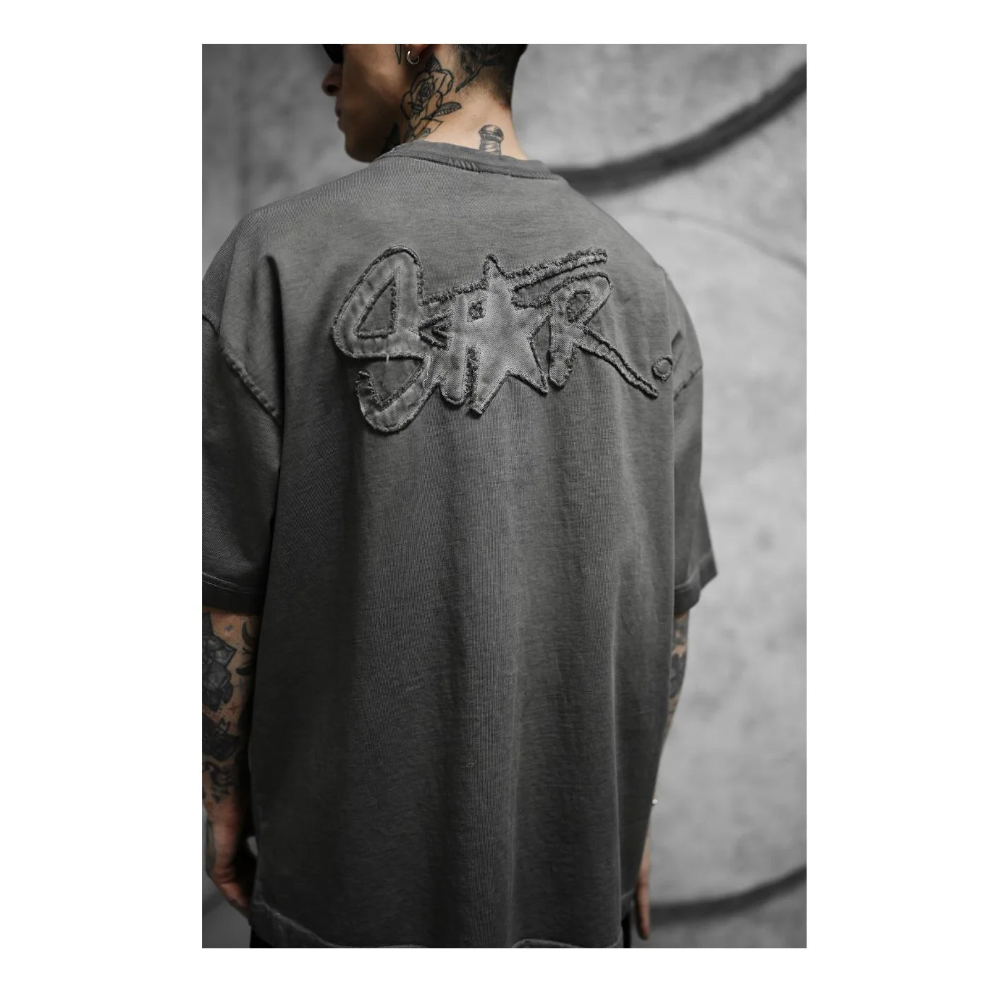 Men's Oversize Cotton/Polyester Shirts Printed Streetwear Long Fitness Apparel Plus Size Knitted Fabric Customized Breathable