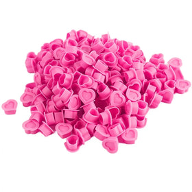 Wholesale Durable Disposable Silicone Heart Shape Pigment Holder Tattoo Ink Cup Tattoo Accessories for Permanent Makeup