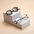 Custom Logo Titanium Frame Blue Light Blocking Glasses Classic Style Optical Spectacle Eyeglasses Fashionable