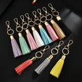 HOT Tassels Keychains Luxury Designer Mini Leather Bag Charm Tassel Keychain Tassels Tassel Pendant Women Bag Charms Accessories