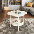 Noble Modern Simple Cream Plastic Coffee Table Mobile Storage Rack Creative Corner Side Cabinet Living Room Bedroom Bedside