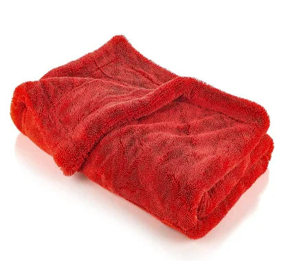 Car Absorbent Twisted Custom Microfiber Towel 50x80 1400gsm Fast Drying Cleaning Detailing Cloth with Customized Color & Logo