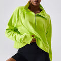 Custom Women's Crop Top Hoodie Casual Oversize Pullover Cropped Sweatshirt Streetwear Style with Short Length
