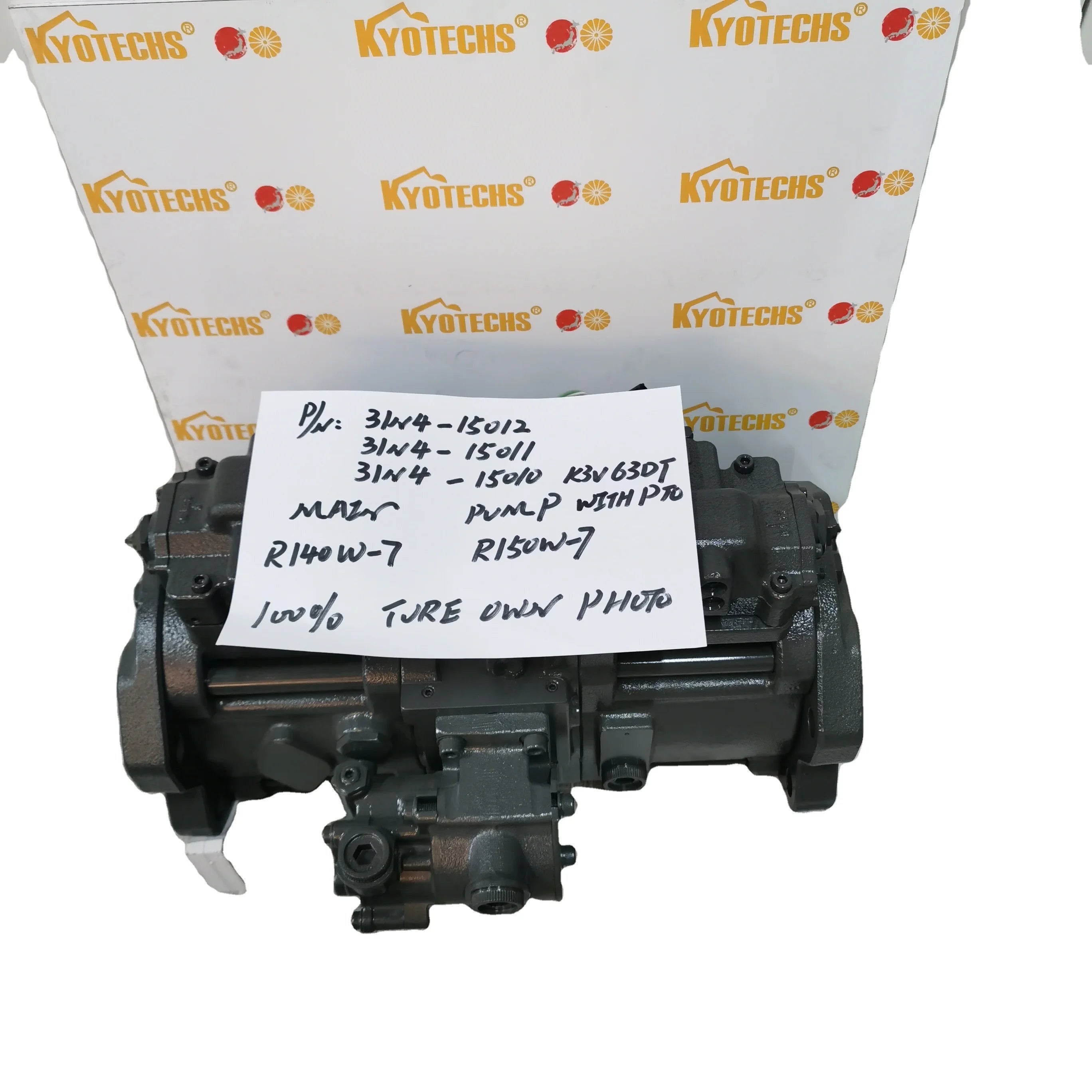 FLUTEK Hydraulic Pump Hydraulic Main Pump Piston Pump K5V80DT-112R for Kawasaki
