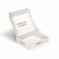 Wholesale Custom Logo White Shipping Boxes for Shipping Foldable Cardboard Boxes White Kraft Paper Mailer Boxes