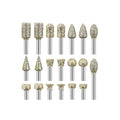 20PCS XMGT Brand 1/8 Inch Diamond Burr Drill Bits Set with 3-Year Warranty for Stone Carving Jewelry Making & Precision Grinding