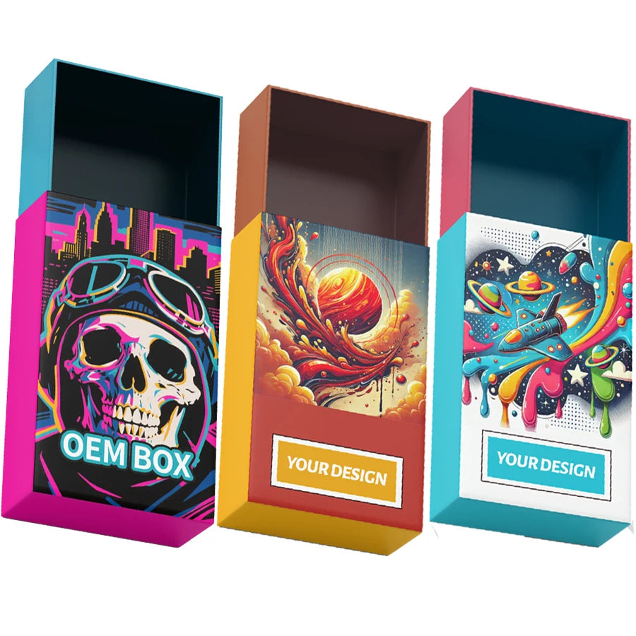 Custom Childproof Paper Boxes OEM Drawer Box Customized Packaging Fancy Gift Box Package Printed LOGO Display Box Free Shipping