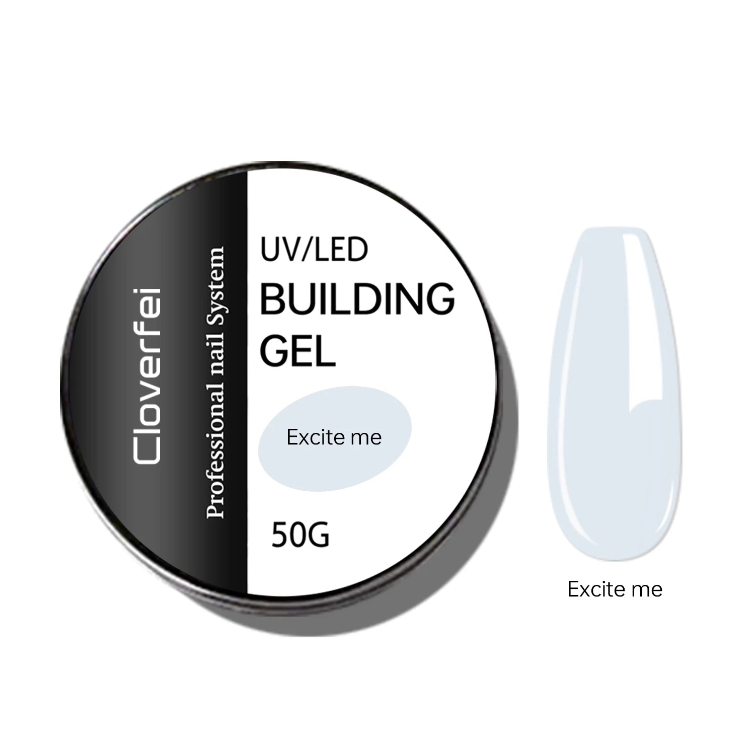 Building Gel 50g for Extension Quickly  Builder Extension Gel Wholesale Nail Supply Long Lasting Gel Custom Logo