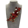 Three-dimensional Flower Drill Embroidery Applique Lace Accessories Multi-color Clothing Accessories DIY Lace