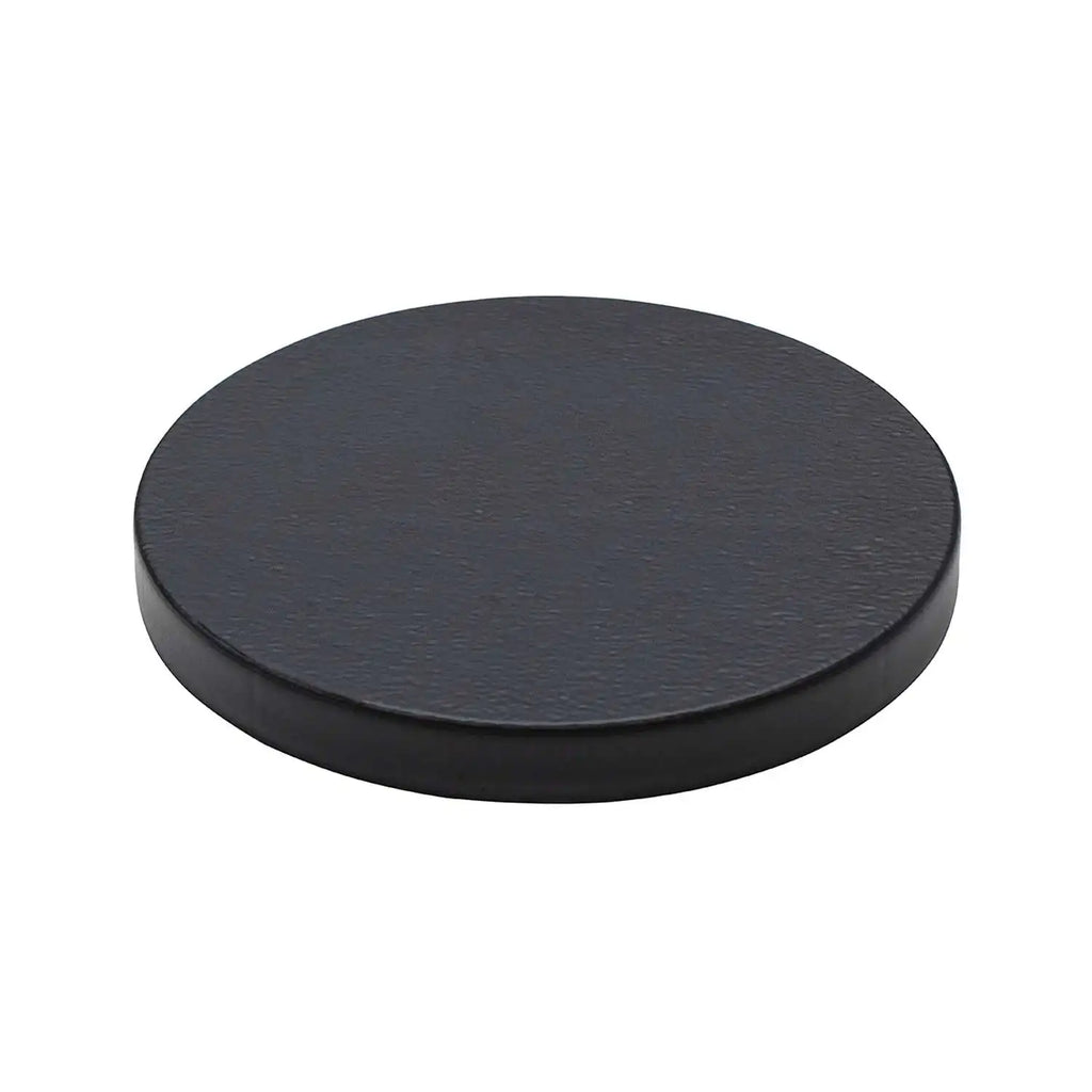 Prosperplast round plastic mobile plant stand with 4 wheels 29.2 x 29.2 x 4 cm anthracite color