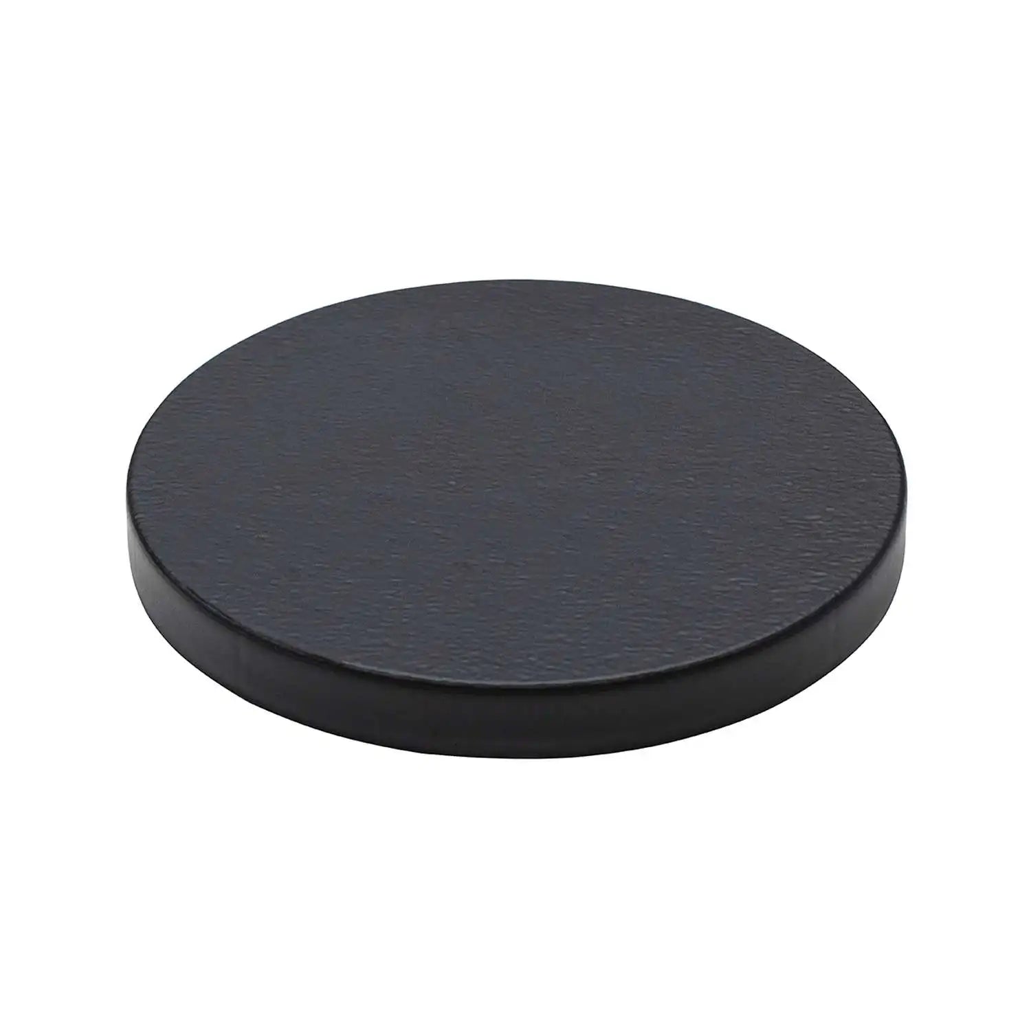 Prosperplast round plastic mobile plant stand with 4 wheels 29.2 x 29.2 x 4 cm anthracite color