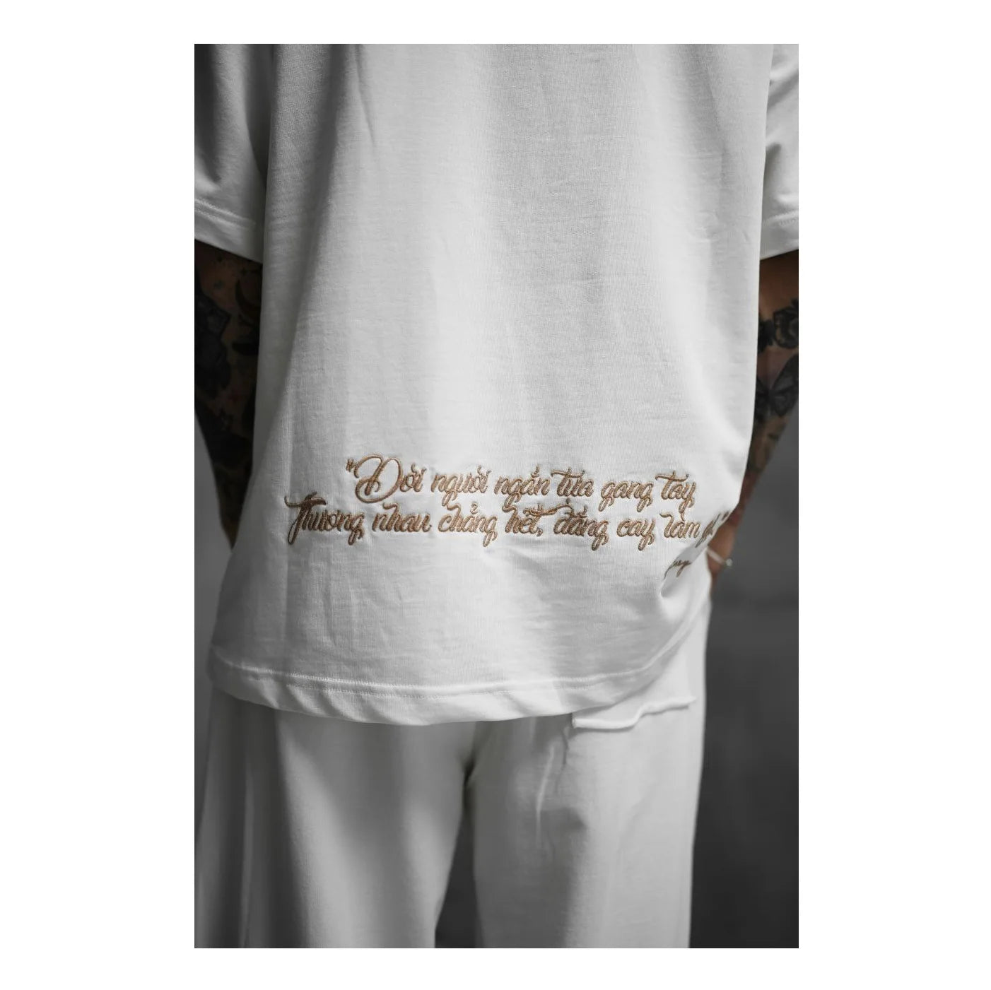 Men's Oversize Printed Knitted Polyester/Cotton T-Shirt Shirts Streetwear Fitness Clothing Customized Logo Plus Size Long Length