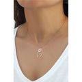 Azuris Elegant Lotus Flower Design 925 Sterling Silver Fine Pendant Necklace TR Origin