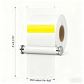 Custom Pharmacy Label 3" X 8.375" Direct Thermal Label MegaBDM