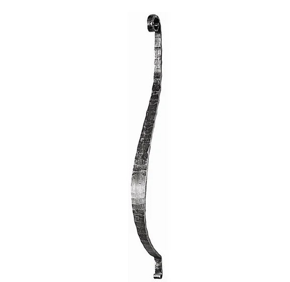 1000x200mm Forging Wrought Iron Plate bar for Gate Fence Railing Handrail Balustrade