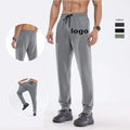 Quick-Drying Fitness Sports Trousers Solid Color Breathable Wear-Resistant Outdoor Leisure Running Training Cycling Pants Men