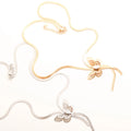TZL Hot Sale Stainless Steel Necklace for Women Exquisite Simple Popular Pendant Necklaces Chain Jewelry