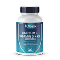 Hot Sell Improve Calcium Absorption Maintain Strength Vegan Capsules Supplements TCbesk Calcium + Vitamin D+K2 Capsules