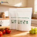 PLA Biodegradable Packaging Bag Digital Printing Custom Stand up Bag Food Grade Material Standing Pouches